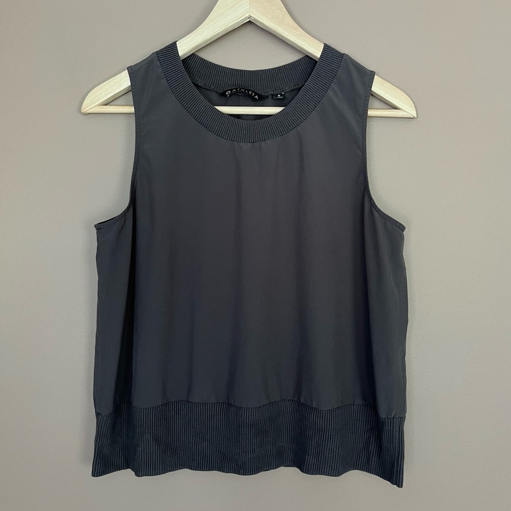 {Athleta} Zephyr Shell Tank Top - Womens Small